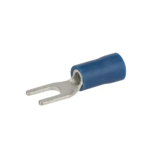 16-14 AWG INS SPADE TERM #8 STUD 85 PK 16-14 AWG INS SPADE TERM #8 STUD 85 PK