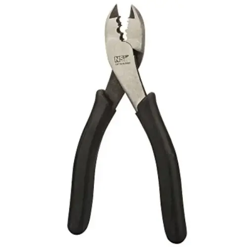 CRIMPING/CUTTING PLIER LG REACH 8IN CRIMPING/CUTTING PLIER LG REACH 8IN