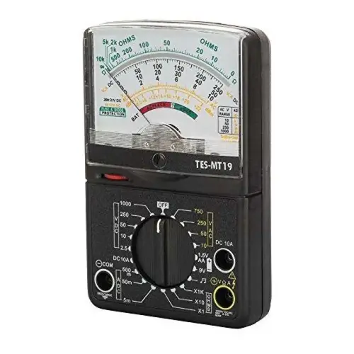 7 FUNCTION 19 RANGE ANALOG MULTITESTER 7 FUNCTION 19 RANGE ANALOG MULTITESTER