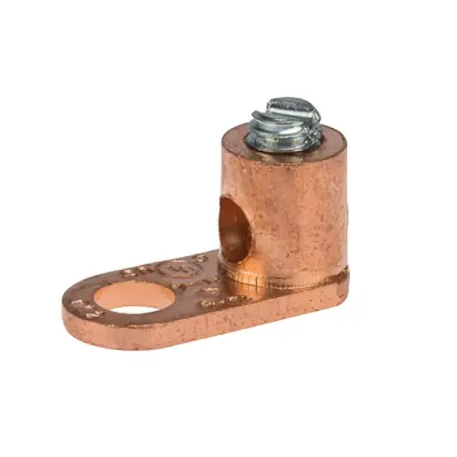 8-14 AWG CU TERM LUG W/ 3/16IN MTG HOLE 2 8-14 AWG CU TERM LUG W/ 3/16IN MTG HOLE 2
