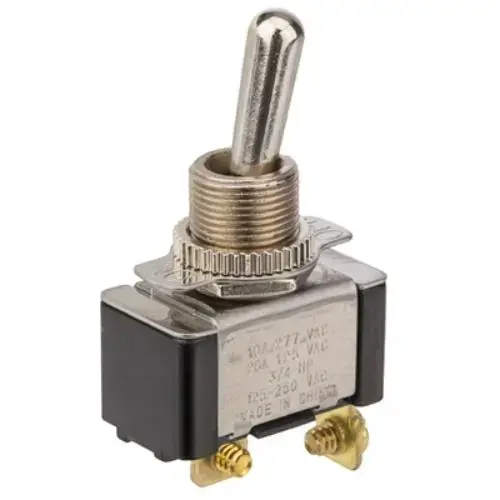 TOGGLE ON-OFF SPST 1/3 HP TOGGLE ON-OFF SPST 1/3 HP