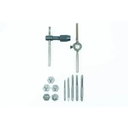 Machine Screw & Fractional Tap & Die Set (12-Piece) Machine Screw & Fractional Tap & Die Set (12-Piece)