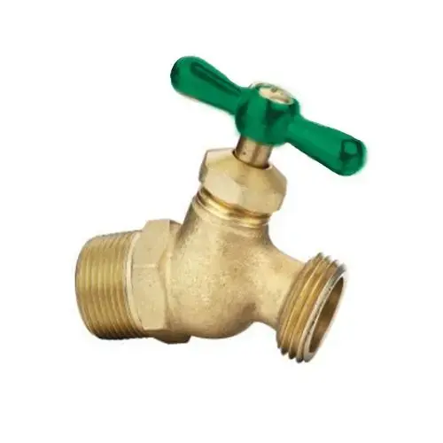 3/4" MIP No-Kink Brass Hose Bibb 3/4" MIP No-Kink Brass Hose Bibb