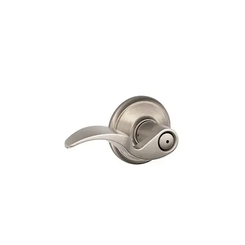 F40 Avanti Lever Privacy Lock Satin Nickel