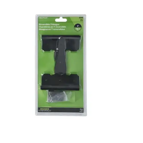 ORN T-HINGE REVERSIBLE 6 IN BLK ORN T-HINGE REVERSIBLE 6 IN BLK