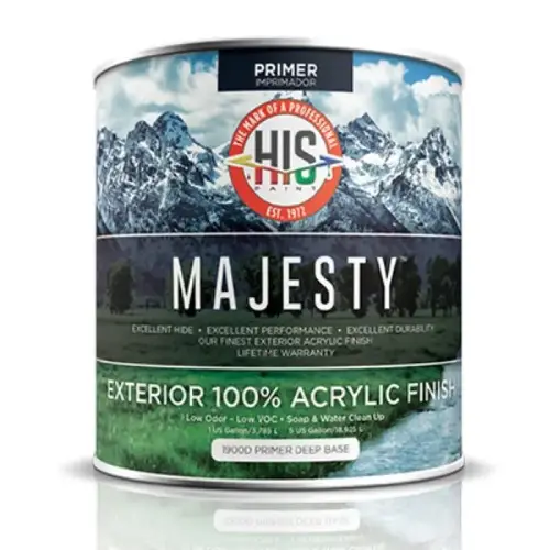 MAJESTY EXTERIOR ACRYLIC PRIMER GAL MAJESTY EXTERIOR ACRYLIC PRIMER GAL