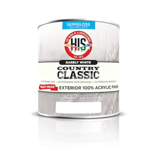 EXT READY MADE BARELY WHITE SEMIGLOSS EXT READY MADE BARELY WHITE SEMIGLOSS