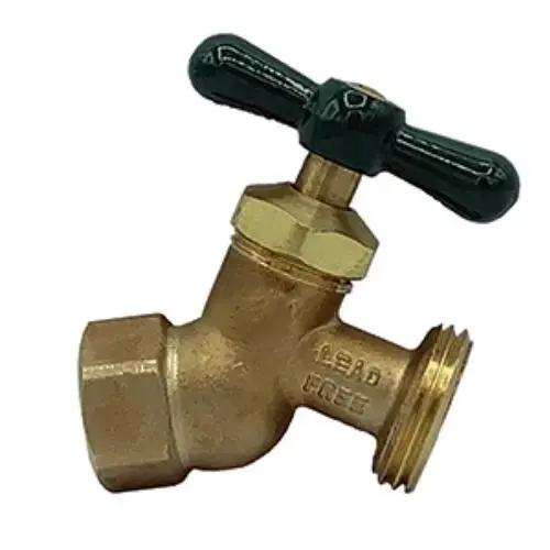 No-Kink Hose Bib, 1/2" FIP, Lead-Free Brass No-Kink Hose Bib, 1/2" FIP, Lead-Free Brass