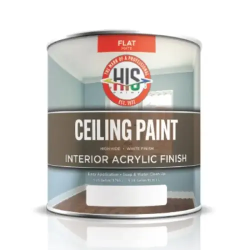 INT. CEILING PAINT, FLAT WHITE GAL INT. CEILING PAINT, FLAT WHITE GAL