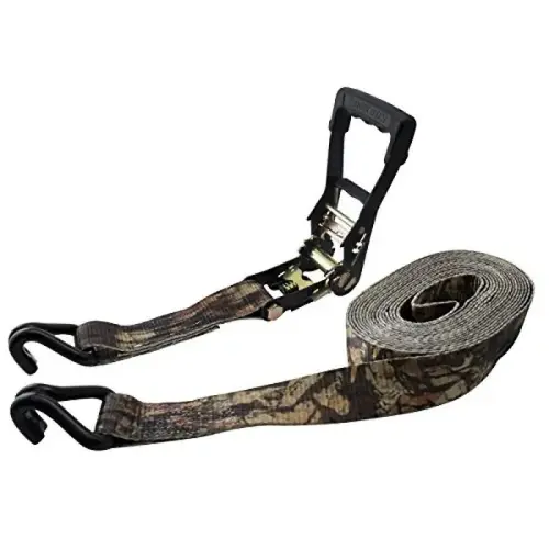 TIE DOWN RATCHET W/HOOKS 2INX27FT TIE DOWN RATCHET W/HOOKS 2INX27FT