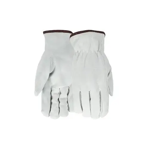 Thermal Lined Split Leather Driver Gloves, Large Thermal Lined Split Leather Driver Gloves, Large