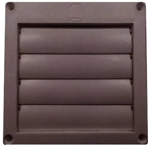 PML320 LOUVERED FACE PLATE BROWN PML320 LOUVERED FACE PLATE BROWN