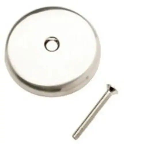 Tub Overflow Face Plate, Single Hole, Brushed Nickel Tub Overflow Face Plate, Single Hole, Brushed Nickel