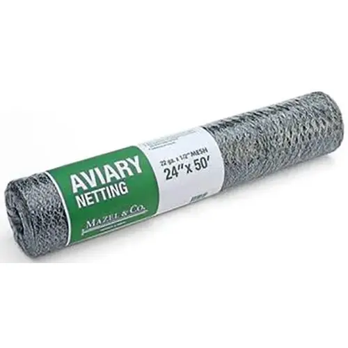 36IN X 1/2IN X50FT 20GA AVIARY NETTNG 36IN X 1/2IN X50FT 20GA AVIARY NETTNG