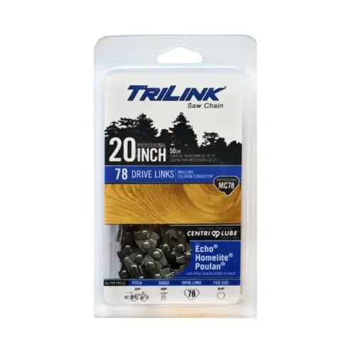 CL75078TK2 FULL CHISEL SAW CHAIN .050 - 78 DL CL75078TK2 FULL CHISEL SAW CHAIN .050 - 78 DL