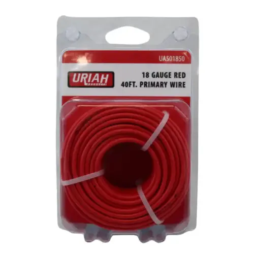 Primary Wire, 18-Gauge, 40 ft, Red Primary Wire, 18-Gauge, 40 ft, Red