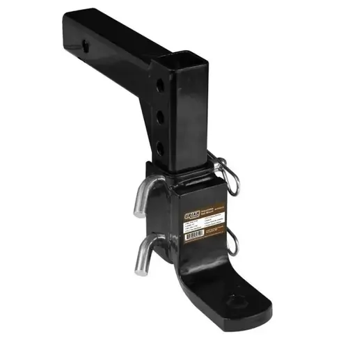 Adjustable Ball Mount, 2" Receiver, 6,000 lb GTW Adjustable Ball Mount, 2" Receiver, 6,000 lb GTW