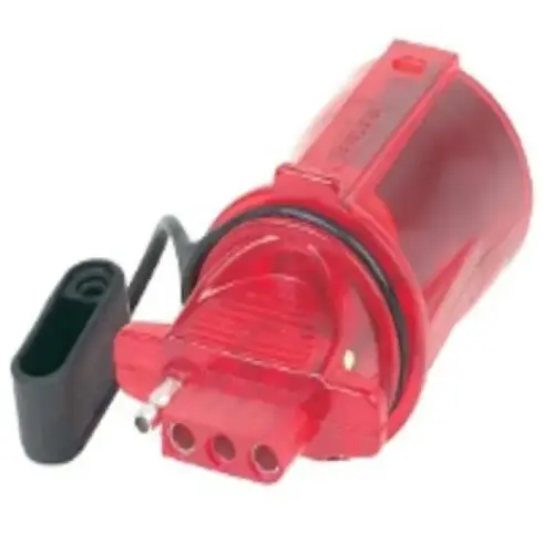 7-Pin RV Blade to 4-Flat Trailer Wiring Adapter, Red Glow 7-Pin RV Blade to 4-Flat Trailer Wiring Adapter, Red Glow