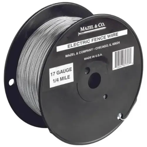 ELECTRIC FENCE WIRE 17GA 1/4M ELECTRIC FENCE WIRE 17GA 1/4M