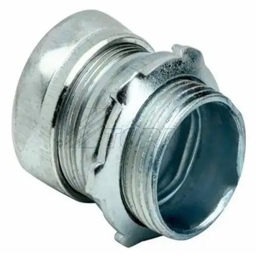 Compression EMT Connector, 3", Steel Compression EMT Connector, 3", Steel