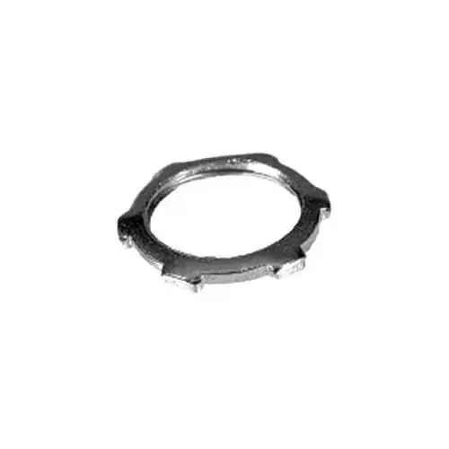 Topaz Conduit Locknut, 4 inch, Steel, for Rigid/IMC Topaz Conduit Locknut, 4 inch, Steel, for Rigid/IMC