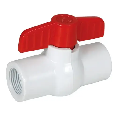 BALL VALVE 1 IN PVC 100 / CTN BALL VALVE 1 IN PVC 100 / CTN