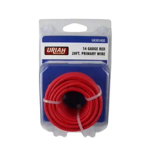 Primary Wire, 14-Gauge, 20-Foot, Red Primary Wire, 14-Gauge, 20-Foot, Red