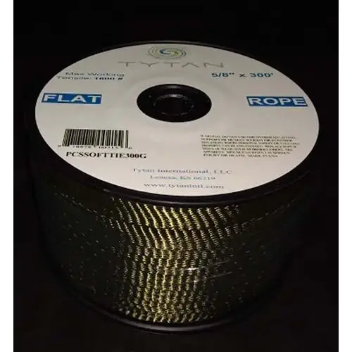 Soft Tie Woven Polypropylene Webbing, 5/8" x 300' Soft Tie Woven Polypropylene Webbing, 5/8" x 300'