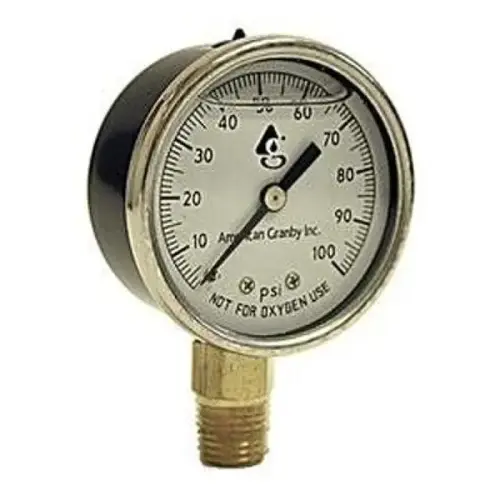 100 LB LIQUID PRESSURE GUAGE 100 LB LIQUID PRESSURE GUAGE