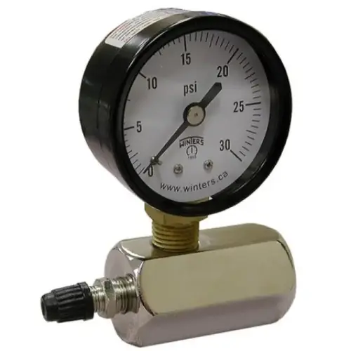 15 LB GAS TEST GAUGE ASSEMBLY 15 LB GAS TEST GAUGE ASSEMBLY