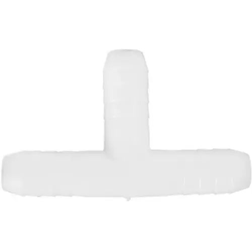 Nylon Hose Barb Tee Fitting, 1/4 Inch Nylon Hose Barb Tee Fitting, 1/4 Inch