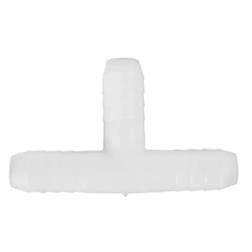 Nylon Tee Hose Barb Fitting, 3/8" Hose ID Nylon Tee Hose Barb Fitting, 3/8" Hose ID