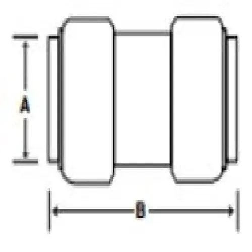 SharkBite Push-Fit Coupling 3/4" x 3/4" SharkBite Push-Fit Coupling 3/4" x 3/4"