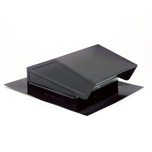 Steel Roof Cap for 6-inch Round Duct, Black Steel Roof Cap for 6-inch Round Duct, Black