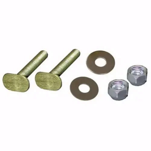 5/16 IN X 1-3/4IN CLOSET BOLTS W/RND WSHR 5/16 IN X 1-3/4IN CLOSET BOLTS W/RND WSHR