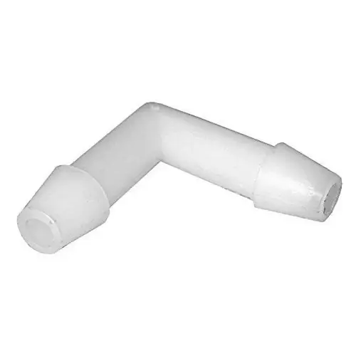 90-Degree Nylon Hose Barb Elbow, 3/8 inch 90-Degree Nylon Hose Barb Elbow, 3/8 inch