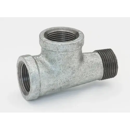 Galvanized Malleable Iron Service Tee, 3/4" NPT Galvanized Malleable Iron Service Tee, 3/4" NPT