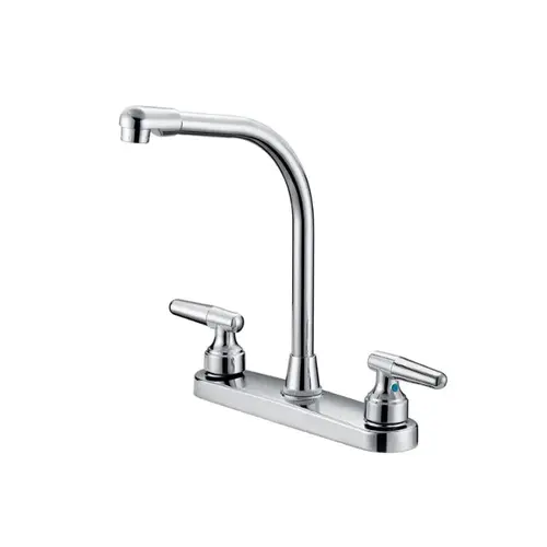 Kitchen Faucet, Two-Handle, High Arc Spout, Chrome Kitchen Faucet, Two-Handle, High Arc Spout, Chrome
