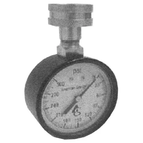 WATER TEST GAUGE WATER TEST GAUGE
