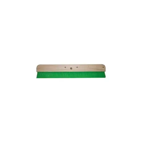 GREEN NYLON CONCRETE BROOM 36IN GREEN NYLON CONCRETE BROOM 36IN