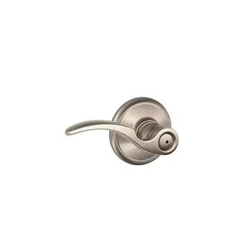 St Annes Lever Privacy Lock with 16080 Latch and 10027 Strike Satin Nickel Finish