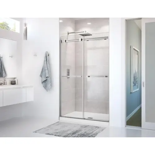 DUEL SLIDING SHOWER DOOR CHR DUEL SLIDING SHOWER DOOR CHR