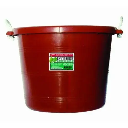 MUCK BUCKET RED 70 QT MUCK BUCKET RED 70 QT