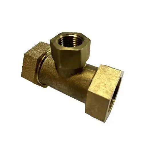 3/4 PF X 3/4 PF X 3/4 NPT TEE 3/4 PF X 3/4 PF X 3/4 NPT TEE