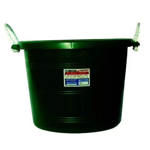 MUCK BUCKET 70QT GREEN MUCK BUCKET 70QT GREEN