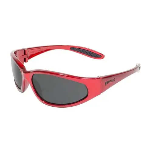 HERCULES 1 RED FRAME SMOKE LENSES HERCULES 1 RED FRAME SMOKE LENSES