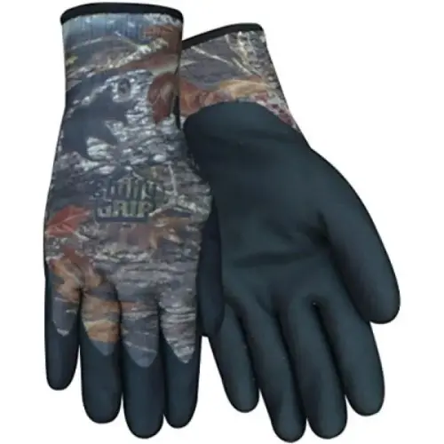 Chilly Grip Water Resistant Thermal Work Glove, Mossy Oak, Nitrile Palm, Medium Chilly Grip Water Resistant Thermal Work Glove, Mossy Oak, Nitrile Palm, Medium