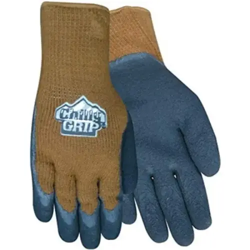 Chilly Grip Foam Latex Thermal Work Glove, Brown Chilly Grip Foam Latex Thermal Work Glove, Brown