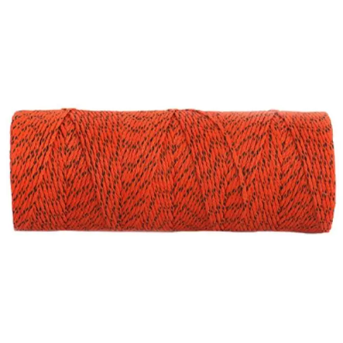 Mjj Brands #18 X 500 FT 8 OZ BLACK/ORNG BRAIDED NYLON BON505
