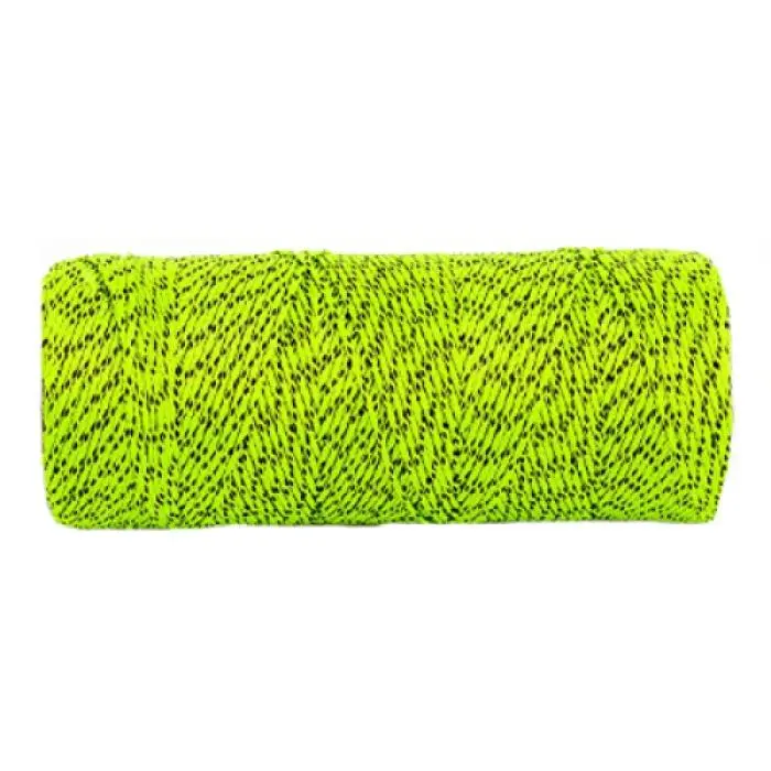 Mjj Brands #18 X 500 FT 8 OZ BLACK/LIME BRAIDED NYLON BON503